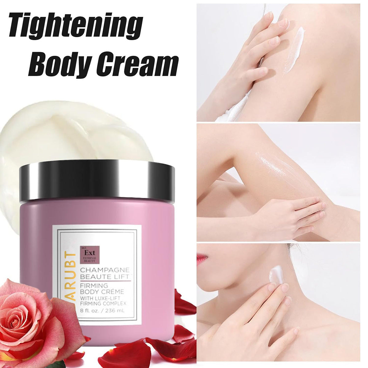 💆♀️ Experience Ultimate Luxury - 50% OFF - ✨ Champagne Beaute Lift Firming Body Crème - For Firmer, Smoother, Radiant Skin! 🌟