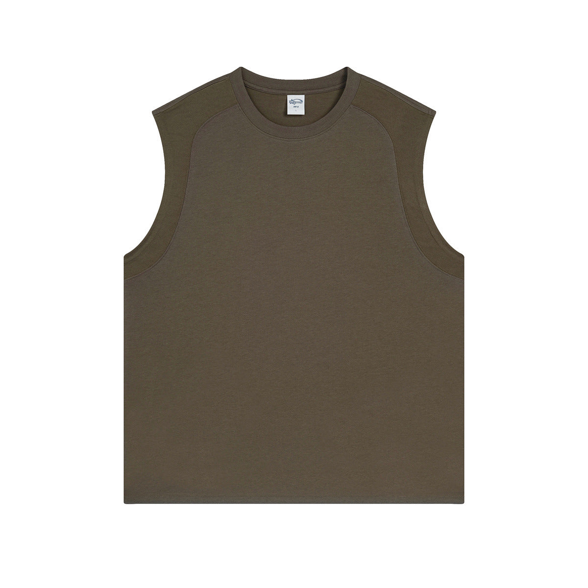 2025 summer new quick dry sports breathable loose men's sleeveless undershirt t-shirt