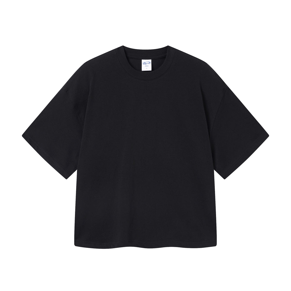 Tide “Boxy” version of the simple cotton basic paragraph T-shirt loose men and women short-sleeved
