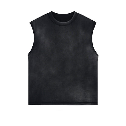 2025 Summer Men's Airbrush Washed Retro